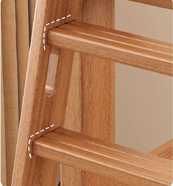 Mẫu giường ngủ trẻ em bằng gỗ hai tầng đẹp và tiện dụng-GTE 015