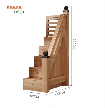 Tăng cường không gian sống với giường tầng gỗ trẻ em-GTE 010
