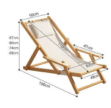 Ghế tắm nắng hồ bơi gỗ - Lựa chọn cho không gian thư giãn-GTT 008