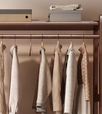 Giá kệ gỗ treo quần áo thiết kế chữ A độc đáo, dễ tháo lắp-KGT 001