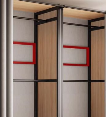 Kệ khung sắt treo quần áo hiện đại đẹp cho mọi không gian-KST 011