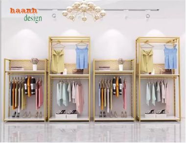 Mẫu Kệ Treo Quần Áo Bằng Sắt Đẹp, Đa Năng, Giá Tốt-KST 007