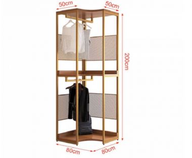Chắc chắn và bền bỉ từ kệ sắt treo quần áo-KST 003