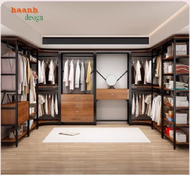 Kệ treo quần áo khung sắt hiện đại – Bền đẹp, tiện ích-KST 008