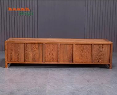 Khám phá kệ tivi gỗ hương đá hiện đại với thiết kế tinh tế-KTV 010