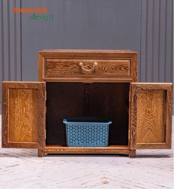 Khám phá kệ tivi gỗ hương đá hiện đại với thiết kế tinh tế-KTV 010