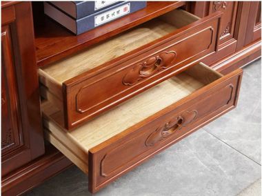 Kệ Tivi Giả Cổ Nhiều Ngăn Cho Phòng Khách - KTV 017