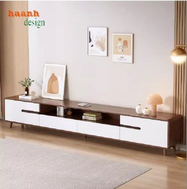 Kệ tivi phòng khách hiện đại gỗ Melamine chống ẩm cao cấp-KCH 004