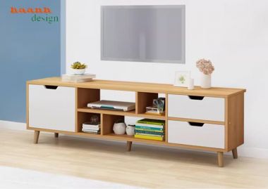 Mẫu kệ tivi gỗ công nghiệp đẹp sang trọng cho gia đình-KCH 008
