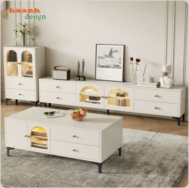 Mẫu kệ tivi gỗ công nghiệp đẹp cho phòng khách hiện đại-KCH 007
