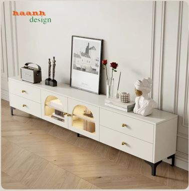 Mẫu kệ tivi gỗ công nghiệp đẹp cho phòng khách hiện đại-KCH 007