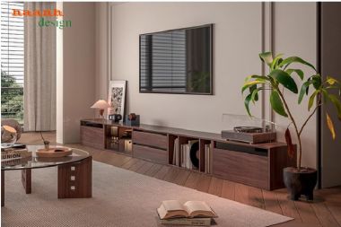 Mẫu kệ tivi gỗ công nghiệp đẹp cho phòng khách hiện đại-KCH 007