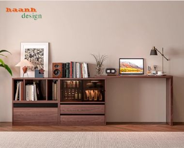 Mẫu kệ tivi gỗ công nghiệp đẹp cho phòng khách hiện đại-KCH 007