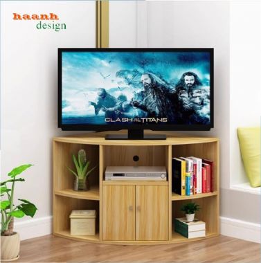 Top mẫu kệ tivi gỗ đẹp thiết kế góc tiện nghi cho gia đình-KCH 006