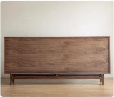 Vẻ đẹp tự nhiên của kệ ti vi gỗ óc chó-KTH 009