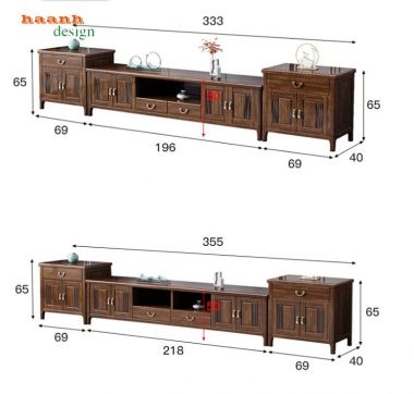 Top mẫu kệ tivi phòng khách đẹp phong cách hiện đại-KTH 012