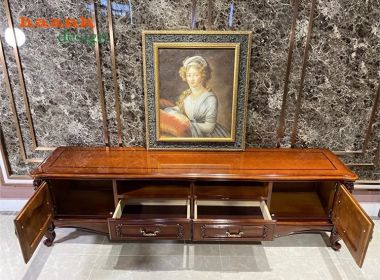 Kệ TV Phòng Khách Tân Cổ Điển Châu Âu - Sang Trọng và Tinh Tế KTD 004