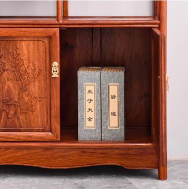 Khung kệ gỗ trang trí phòng khách – Bền đẹp theo thời gian-KTT 016