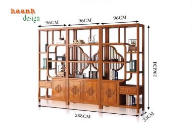 Kệ gỗ bày đồ - Tạo điểm nhấn cho không gian sống của bạn-KTT 010