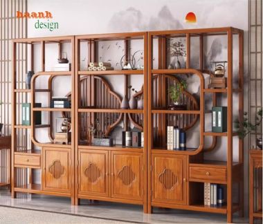 Kệ gỗ bày đồ - Tạo điểm nhấn cho không gian sống của bạn-KTT 010