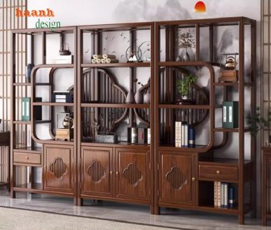 Kệ gỗ bày đồ - Tạo điểm nhấn cho không gian sống của bạn-KTT 010