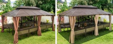 Trải nghiệm tiệc nướng tuyệt vời dưới nhà chòi kẽm sân vườn-NSC 016