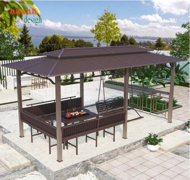 Tạo cảm hứng cho khu vườn với nhà chòi kẽm ngoài trời-NSC 015