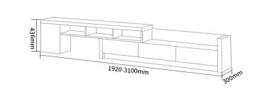 Tủ Kệ Ti Vi Phòng Khách Gỗ Công Nghiệp Hiện Đại.KTH 005