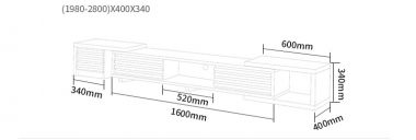 Tủ Kệ Ti Vi Phòng Khách Gỗ Công Nghiệp Hiện Đại.KTH 005