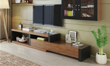 Tủ Kệ Ti Vi Phòng Khách Gỗ Công Nghiệp Hiện Đại.KTH 005