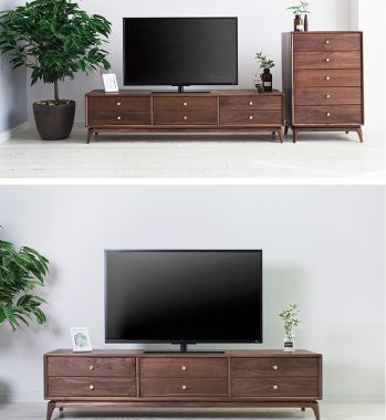 Kệ ti vi phòng khách gỗ óc chó .KTH 004