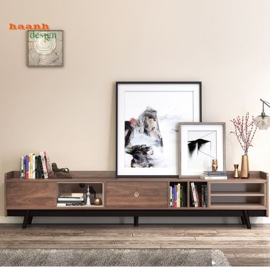 Kệ Ti Vi Gỗ Óc Chó Tự Nhiên Sản Phẩm Cho Gia Đình.KTH 001