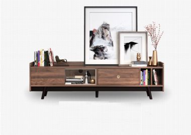 Kệ Ti Vi Gỗ Óc Chó Tự Nhiên Sản Phẩm Cho Gia Đình.KTH 001