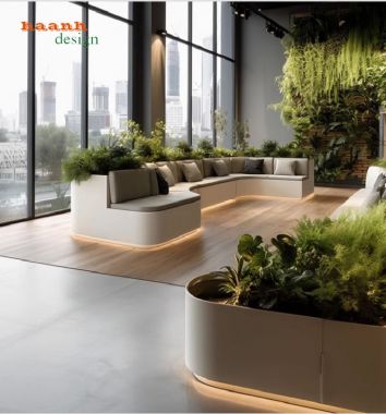 Sofa sảnh khách sạn – Sự kết hợp giữa tiện nghi và thẩm mỹ-SFK 009