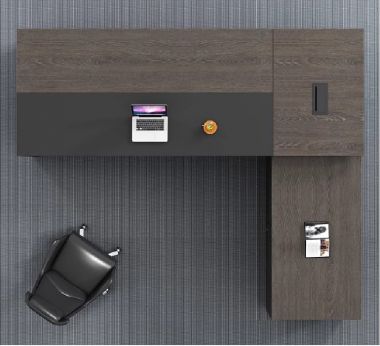 Thiết kế hiện đại cho bàn lãnh đạo gỗ công nghiệp-PGD 009
