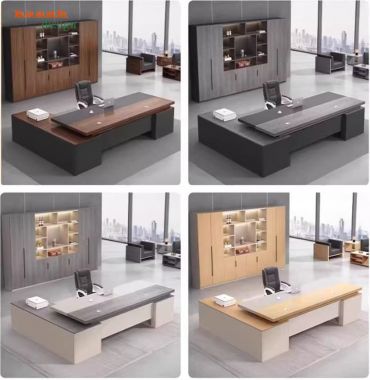 Mẫu bàn giám đốc gỗ công nghiệp hiện đại được ưa chuộng nhất-PGD 017