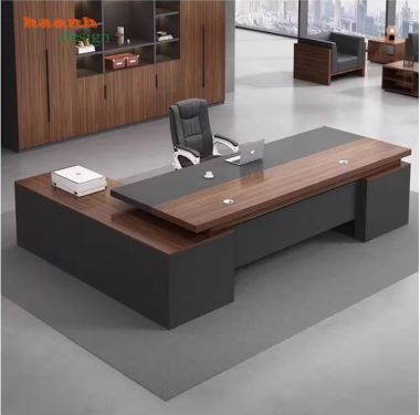 Mẫu bàn giám đốc gỗ công nghiệp hiện đại được ưa chuộng nhất-PGD 017