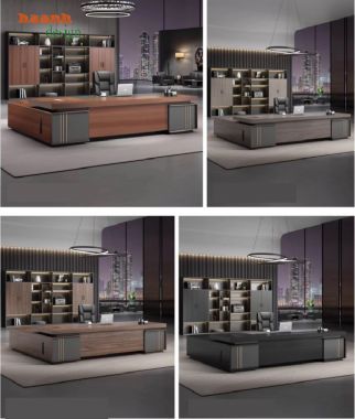 Bàn làm việc chủ tịch đẹp – Tạo chuyên nghiệp cho doanh nghiệp-PGD 014