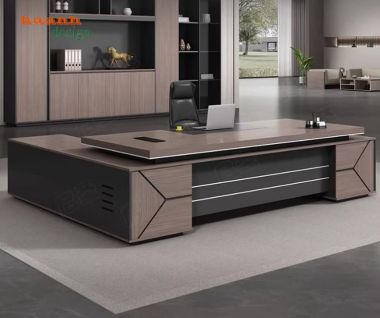Bàn làm việc lãnh đạo gỗ công nghiệp hiện đại cao cấp-PGD 015