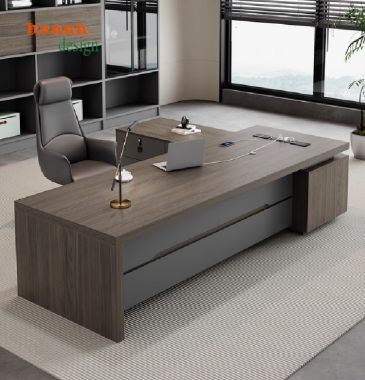 Bàn văn phòng lãnh đạo đẹp, bền, tiện nghi – Giá xưởng tận gốc-PGD 012