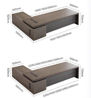 Bàn văn phòng lãnh đạo đẹp, bền, tiện nghi – Giá xưởng tận gốc-PGD 012