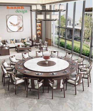 Nội thất nhà hàng khách sạn phong cách hiện đại sang trọng NKS 002