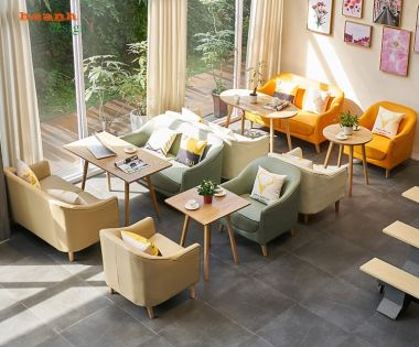 Bàn ghế nhà hàng phong cách hiện đại BGH001