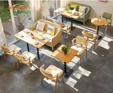 Bàn ghế nhà hàng phong cách hiện đại BGH001
