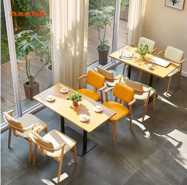 Bàn ghế nhà hàng phong cách hiện đại BGH001