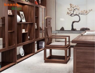 Khám phá bàn ghế lãnh đạo gỗ sồi – Sang trọng và bền bỉ-PGG 014