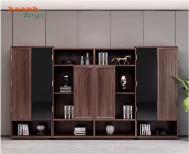 Xu hướng bàn làm việc cho lãnh đạo gỗ sồi cao cấp năm 2026-PGG 018