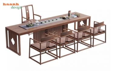 Xu hướng bàn làm việc cho lãnh đạo gỗ sồi cao cấp năm 2026-PGG 018