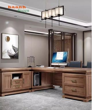 Nội thất gỗ phòng lãnh đạo nhiều công năng tiện ích PGG 006