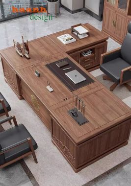 Nội thất gỗ phòng lãnh đạo nhiều công năng tiện ích PGG 006